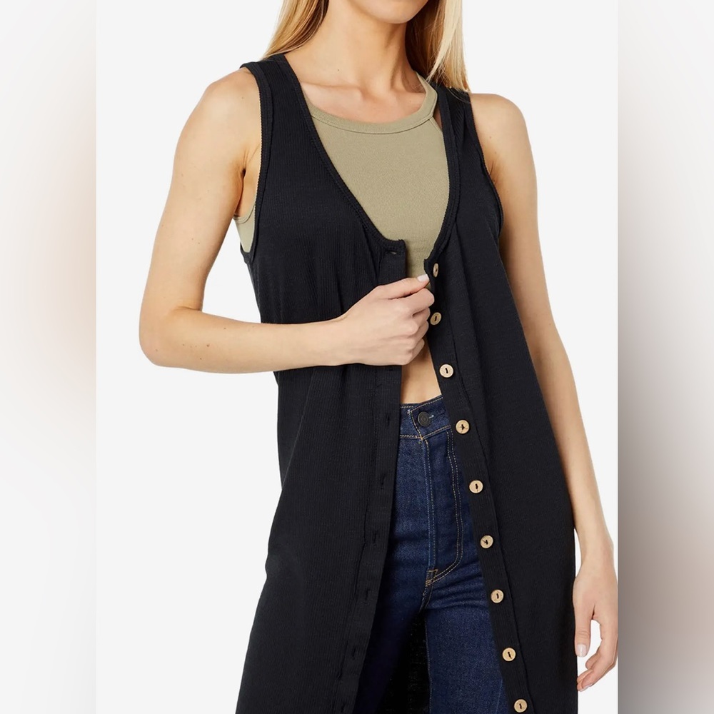 6. NWT Free People Gia Long Dress or Top - Picture 9 of 13